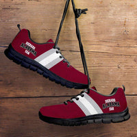 Load image into Gallery viewer, Designs by MyUtopia Shout Out:Diehard Alabama Fan Running Shoes,Kid&#39;s / 11 CHILD (EU28) / Red/Black,Running Shoes
