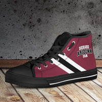 Load image into Gallery viewer, Designs by MyUtopia Shout Out:Diehard Arizona Cardinals Fan Canvas High Top Shoes
