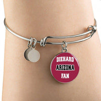 Load image into Gallery viewer, Designs by MyUtopia Shout Out:Diehard Arizona Cardinals Fan Handcrafted Necklace

