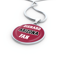 Load image into Gallery viewer, Designs by MyUtopia Shout Out:Diehard Arizona Cardinals Fan Handcrafted Necklace
