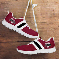 Load image into Gallery viewer, Designs by MyUtopia Shout Out:Diehard Arizona Cardinals Fan Running Shoes - White,Kid&#39;s / 11 CHILD (EU28) / Red/Black,Running Shoes

