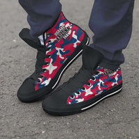 Load image into Gallery viewer, Designs by MyUtopia Shout Out:Diehard Arizona Wildcats Fan Camo Canvas High Top Shoes
