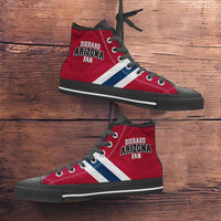 Load image into Gallery viewer, Designs by MyUtopia Shout Out:Diehard Arizona Wildcats Fan Canvas High Top Shoes
