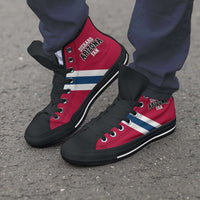 Load image into Gallery viewer, Designs by MyUtopia Shout Out:Diehard Arizona Wildcats Fan Canvas High Top Shoes
