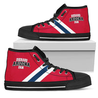 Load image into Gallery viewer, Designs by MyUtopia Shout Out:Diehard Arizona Wildcats Fan Canvas High Top Shoes
