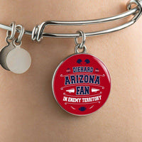 Load image into Gallery viewer, Designs by MyUtopia Shout Out:Diehard Arizona Wildcats Fan In Enemy Territory Engravable Personalized Jewelry
