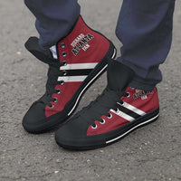 Load image into Gallery viewer, Designs by MyUtopia Shout Out:Diehard Atlanta Fan Canvas High Top Shoes
