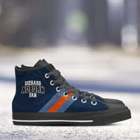 Load image into Gallery viewer, Designs by MyUtopia Shout Out:Diehard Auburn Fan Canvas High Top Shoes
