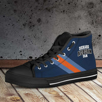 Load image into Gallery viewer, Designs by MyUtopia Shout Out:Diehard Auburn Fan Canvas High Top Shoes
