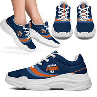 Load image into Gallery viewer, Designs by MyUtopia Shout Out:Diehard Auburn Fan Chunky Sneaker Walking Shoes
