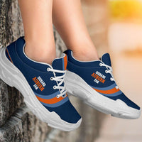 Load image into Gallery viewer, Designs by MyUtopia Shout Out:Diehard Auburn Fan Chunky Sneaker Walking Shoes
