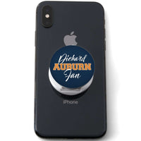 Load image into Gallery viewer, Designs by MyUtopia Shout Out:Diehard Auburn Fan Hinged Pop-out Phone Grip and stand for Smartphones and Tablets
