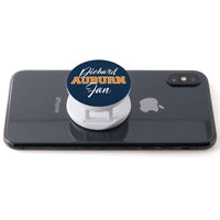 Load image into Gallery viewer, Designs by MyUtopia Shout Out:Diehard Auburn Fan Hinged Pop-out Phone Grip and stand for Smartphones and Tablets
