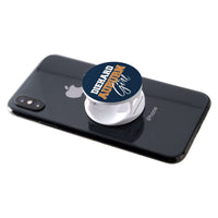 Load image into Gallery viewer, Designs by MyUtopia Shout Out:Diehard Auburn Girl Hinged Pop-out Phone Grip and stand for Smartphones and Tablets
