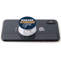 Load image into Gallery viewer, Designs by MyUtopia Shout Out:Diehard Auburn Girl Hinged Pop-out Phone Grip and stand for Smartphones and Tablets
