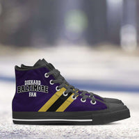 Load image into Gallery viewer, Designs by MyUtopia Shout Out:Diehard Baltimore Fan Canvas High Top Shoes
