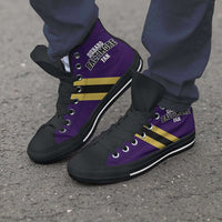 Load image into Gallery viewer, Designs by MyUtopia Shout Out:Diehard Baltimore Fan Canvas High Top Shoes
