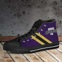 Load image into Gallery viewer, Designs by MyUtopia Shout Out:Diehard Baltimore Fan Canvas High Top Shoes
