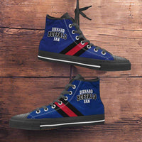 Load image into Gallery viewer, Designs by MyUtopia Shout Out:Diehard Buffalo Fan Canvas High Top Shoes
