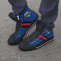 Load image into Gallery viewer, Designs by MyUtopia Shout Out:Diehard Buffalo Fan Canvas High Top Shoes
