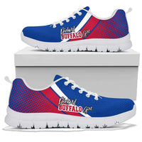 Load image into Gallery viewer, Designs by MyUtopia Shout Out:Diehard Buffalo Girl Mesh Fabric Running Shoes,Kid&#39;s / 11 CHILD (EU28) / Blue,Running Shoes
