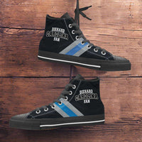 Load image into Gallery viewer, Designs by MyUtopia Shout Out:Diehard Carolina Fan Canvas High Top Shoes
