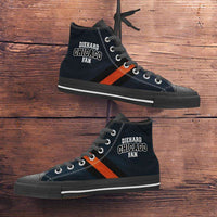 Load image into Gallery viewer, Designs by MyUtopia Shout Out:Diehard Chicago Fan Canvas High Top Shoes
