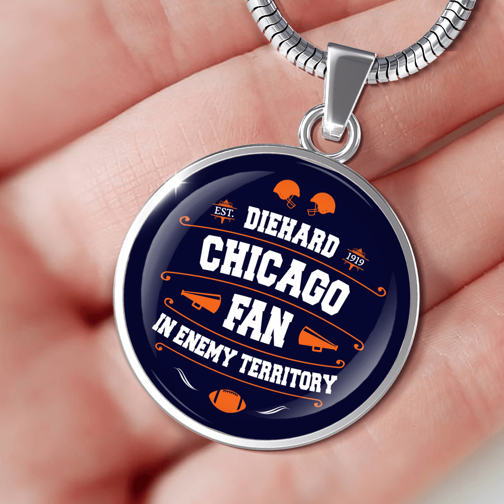 Designs by MyUtopia Shout Out:Diehard Chicago Fan In Enemy Territory Handcrafted Jewelry