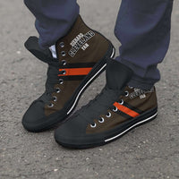 Load image into Gallery viewer, Designs by MyUtopia Shout Out:Diehard Cleveland Fan Canvas High Top Shoes
