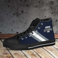 Load image into Gallery viewer, Designs by MyUtopia Shout Out:Diehard Connecticut Fan Canvas High Top Shoes
