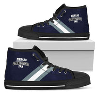 Load image into Gallery viewer, Designs by MyUtopia Shout Out:Diehard Connecticut Fan Canvas High Top Shoes
