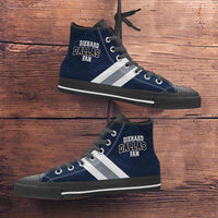 Load image into Gallery viewer, Designs by MyUtopia Shout Out:Diehard Dallas Fan Canvas High Top Shoes
