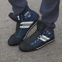 Load image into Gallery viewer, Designs by MyUtopia Shout Out:Diehard Dallas Fan Canvas High Top Shoes
