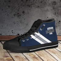 Load image into Gallery viewer, Designs by MyUtopia Shout Out:Diehard Dallas Fan Canvas High Top Shoes
