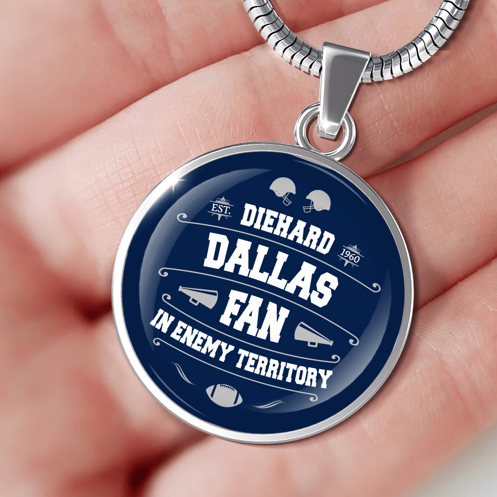 Designs by MyUtopia Shout Out:Diehard Dallas Fan In Enemy Territory Handcrafted Jewelry
