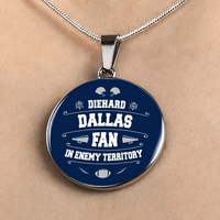 Load image into Gallery viewer, Designs by MyUtopia Shout Out:Diehard Dallas Fan In Enemy Territory Handcrafted Jewelry
