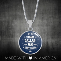 Load image into Gallery viewer, Designs by MyUtopia Shout Out:Diehard Dallas Fan In Enemy Territory Handcrafted Jewelry
