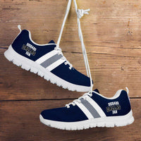 Load image into Gallery viewer, Designs by MyUtopia Shout Out:Diehard Dallas Fan Running Shoes,Kid&#39;s / 11 CHILD (EU28) / Blue,Running Shoes
