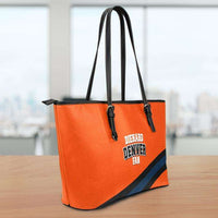 Load image into Gallery viewer, Designs by MyUtopia Shout Out:Diehard Denver Fan Faux Leather Totebag Purse
