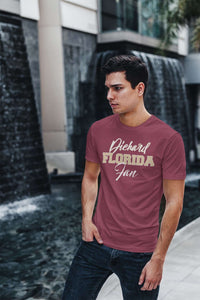 Load image into Gallery viewer, Designs by MyUtopia Shout Out:Diehard Florida Fan Ultra Cotton Unisex T-Shirt Garnet
