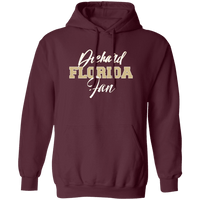Load image into Gallery viewer, Designs by MyUtopia Shout Out:Diehard Florida Fan Unisex Pullover Hoodie Garnet,S / Garnet,Pullover Hoodie
