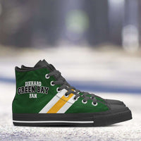 Load image into Gallery viewer, Designs by MyUtopia Shout Out:Diehard Green Bay Fan Canvas High Top Shoes
