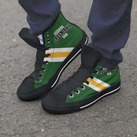 Load image into Gallery viewer, Designs by MyUtopia Shout Out:Diehard Green Bay Fan Canvas High Top Shoes
