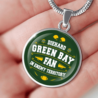 Load image into Gallery viewer, Designs by MyUtopia Shout Out:Diehard Green Bay Fan In Enemy Territory Handcrafted Jewelry
