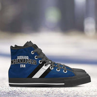 Load image into Gallery viewer, Designs by MyUtopia Shout Out:Diehard Indianapolis Fan Canvas High Top Shoes
