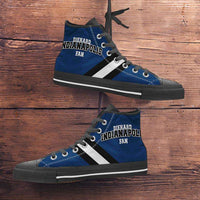 Load image into Gallery viewer, Designs by MyUtopia Shout Out:Diehard Indianapolis Fan Canvas High Top Shoes
