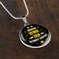 Load image into Gallery viewer, Designs by MyUtopia Shout Out:Diehard Iowa Fan In Enemy Territory Handcrafted Jewelry
