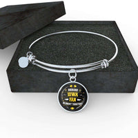 Load image into Gallery viewer, Designs by MyUtopia Shout Out:Diehard Iowa Fan in Enemy Territory Handmade Wire Bracelet
