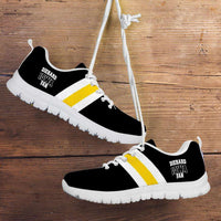 Load image into Gallery viewer, Designs by MyUtopia Shout Out:Diehard Iowa Fan Running Shoes,Kid&#39;s / 11 CHILD (EU28) / Black,Running Shoes
