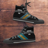 Load image into Gallery viewer, Designs by MyUtopia Shout Out:Diehard Jacksonville Fan Canvas High Top Shoes

